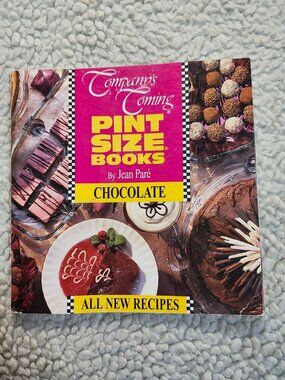 Companys Coming Pint Size Books Chocolate Jean Pare Cookbook Paperback 1995